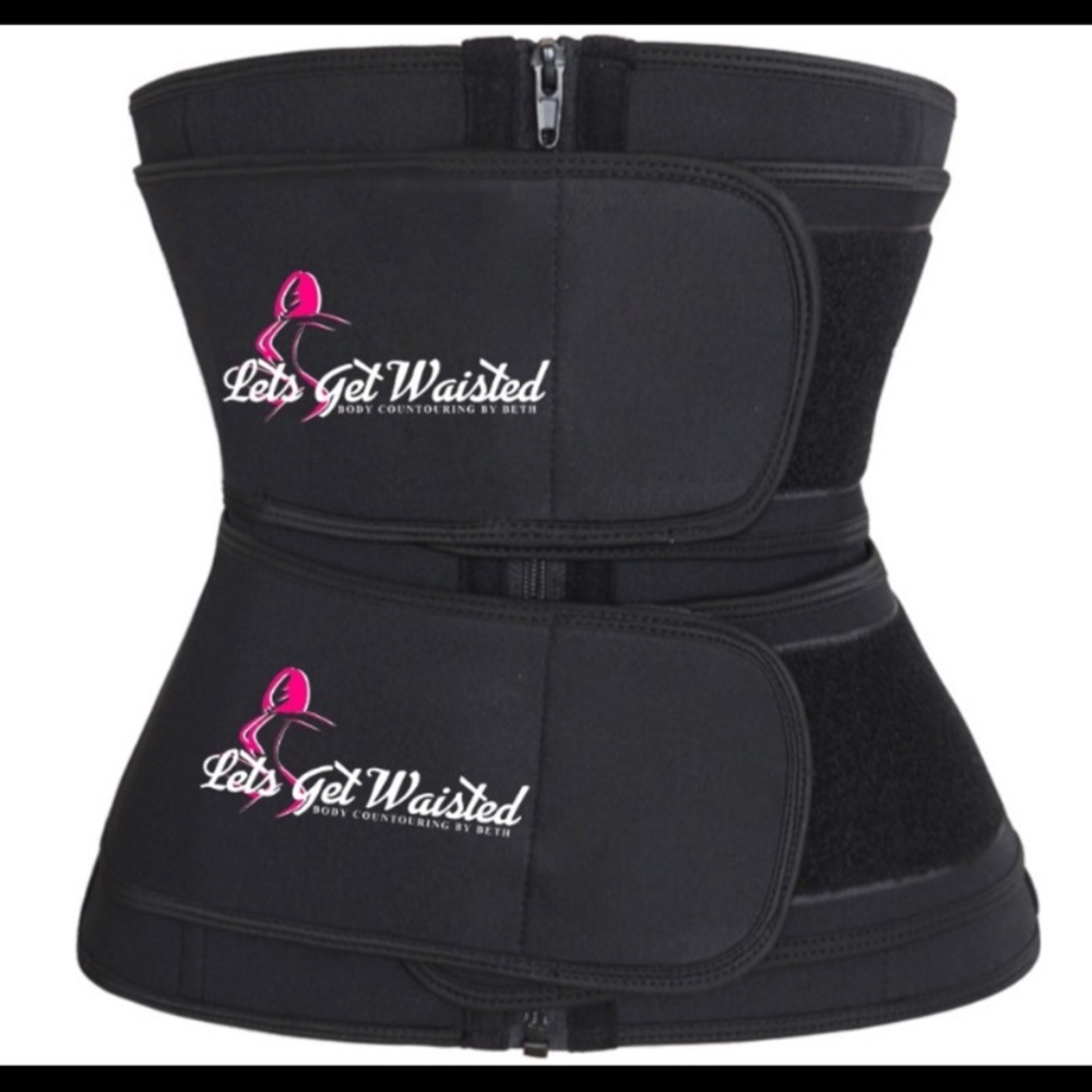 Double belt waist trainer